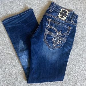 Rock Revival Percy Relaxed Straight Men’s Jeans